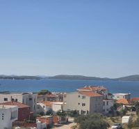 A view of the sea and houses in Žaborić from a 2-room apartment.