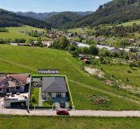 Plots - living in Lietavská Svinná-Babkov surrounded by greenery and hills.