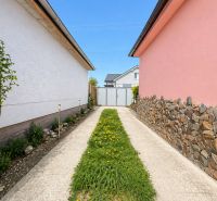 Access road to the family house on Nova Cesta in Jelka, Galanta District, Trnava Region.