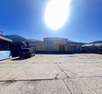 The sun over an industrial building on the property - commercial, Majerská cesta, Majer, Banská Bystrica.