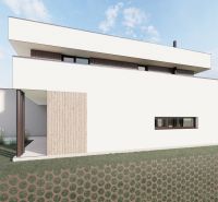 Modern house with a garden in Sliač, ideal for residential land.