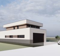 A family house with modern architecture on a plot suitable for living in Sliač.