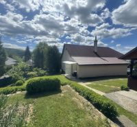 A family house in Orlov with a large garden and a gazebo on the property.