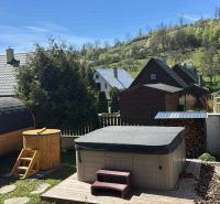 Cottage in Turík, Ružomberok District, Žilina Region with hot tub and sauna.