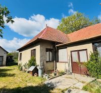 A family house in Pažiť with a red roof and access to the garden.