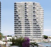 Canet d'En Berenguer offers a holiday apartment in a panoramic building with a pool and greenery.