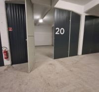Open warehouse door with the number 20 on the floor with concrete decor in Warehouses and halls.