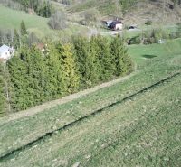 Agricultural and forest lands in Čierny Balog with forests and rural houses.