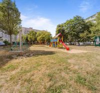 Playground on Československých Parašutistov Street in Bratislava - Nové Mesto.