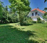 A family house in Žabokreky with a large garden on Žabokreky Street.