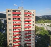 A view of the housing estate from a 3-room apartment on Kuklovská Street in Bratislava - Karlova Ves.
