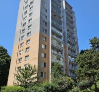 High-rise residential building on Kuklovská Street in Bratislava - Karlova Ves.