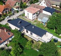 Family houses on Sedličná Street in Trenčianske Stankovce with spacious gardens.