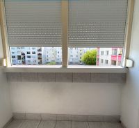View from the balcony in a 3-room apartment on Dúbravská Street in Prievidza.