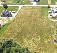 Aerial view of Plots - housing in the village of Vrbovce on Laski Street.