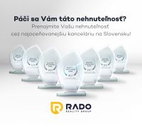 Awards of the real estate agency RADO Reality Group for the years 2018–2023.