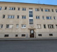 A building on Robotnícka Street in Banská Bystrica with multiple windows.