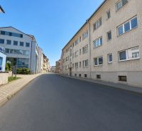 Robotnícka Street in Banská Bystrica with residential buildings; location for a 2-room apartment.