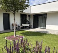 A family house on Rizlingova Street in Trenčín with a lawn, terrace, and relaxation zone.