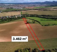 Arable land with a marked plot of 3462 m² in the area of Trenčianske Stankovce.