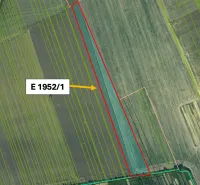 Aerial view of properties in the Vechec area marked as Special Real Estate.