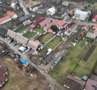 Aerial view of village development in the municipality of Kláštor pod Znievom for Special Properties.