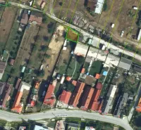 Aerial map of lands and special properties in Kláštor pod Znievom.