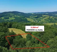 A plot of land designated for a cottage in the beautiful landscape of Lysá pod Makytou, surrounded by forest lands.