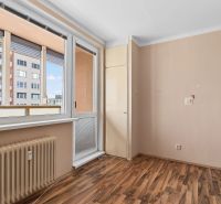 A room with a radiator and a wooden decor floor in a studio apartment.