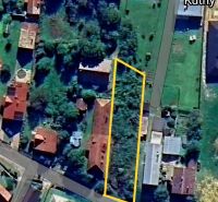 Aerial view of properties - housing on Štúrova Street in Nitrianske Rudno.