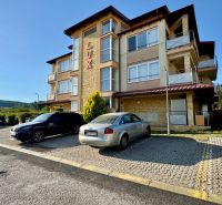 Recreational apartment building on Termálna Street in Podhájska with parking.