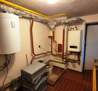 Heating and thermal equipment in a family house.