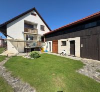 A family house in Liptovské Kľačany with two floors and a spacious yard.