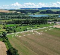 Lands - living in Plaveč, vast fields and panoramic landscape with greenery.