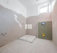 Bathroom under construction in a family house, ready for installation in Nitra.