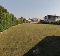 A grassy plot with tall hedges, on Mlynský Klin Street in Senec, Land - residential.