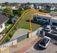 Garden with designated residential plot on Mlynský Klin Street in Senec.