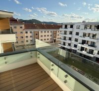 View from the balcony of a 3-room apartment on Kubániho Street in Zvolen.
