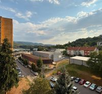 View from a 4-room apartment in Nová Baňa with a view of the surrounding nature.