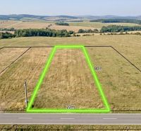 The plots in Hokovce offer a view of the surrounding countryside, ideal for living.