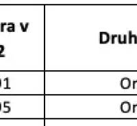 The table shows data about arable land with a share of 24/48 in Medzany.