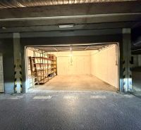 Garages with shelves on Tomášikova Street in Bratislava - Ružinov.