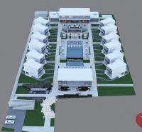 A resort area with a pool on commercial land in Matemwe, Unguja North East.