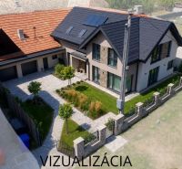 Family house in Dobrá Niva with a garden and terrace, three windows facing the street, parking spaces.