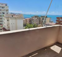 View from the balcony of the sea and the city of Durrës in the Holiday Apartment.