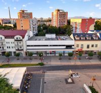 A view of commercial premises on M.R. Štefánik Street in Topoľčany.