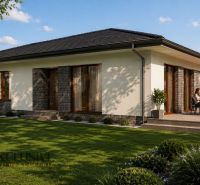 Family house with a terrace and landscaped garden in Dunajský Klátov, Residential plots.