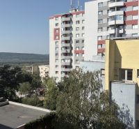 View of the housing estate with apartment buildings in Bratislava - Karlova Ves on Kresánkova Street.