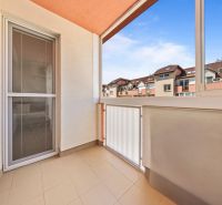 Balcony of a 2-room apartment on Dona Sandtnera Street in Pezinok.