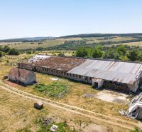 Abandoned buildings of peculiar properties surrounded by nature in the vicinity of Stará Turá.